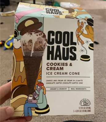 Cookies & Cream Ice Cream Cone, Cookies & Cream