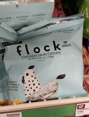 Salt & Vinegar Chicken Skin Crisps, Salt; Vinegar