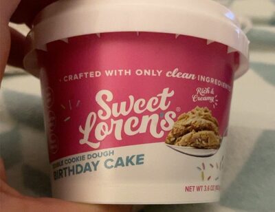 Birthday Cake Edible Cookie Dough, Birthday Cake