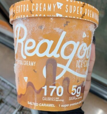 Salted Caramel Extra Creamy Ice Cream, Salted Caramel