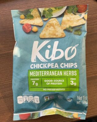 Mediterranean Herbs Chickpea Chips, Mediterranean Herbs