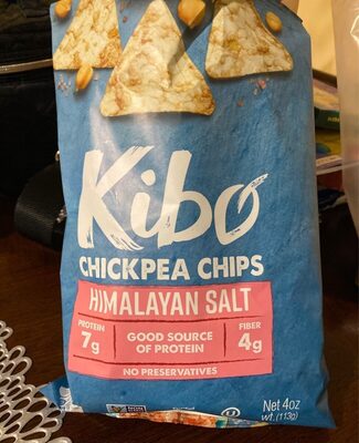 Himalayan Salt Chickpea Chips, Himalayan Salt