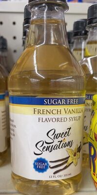 French Vanilla Flavored Syrup, French Vanilla