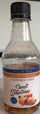 Salted Caramel Flavored Syrup, Salted Caramel