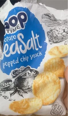 Seasalt Potato Popped Chip Snack, Seasalt