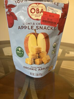 Apple Light & Crunchy Snacks, Apple