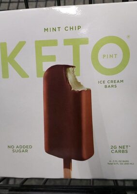 Mint Chip Ice Cream Bars, Mint Chip