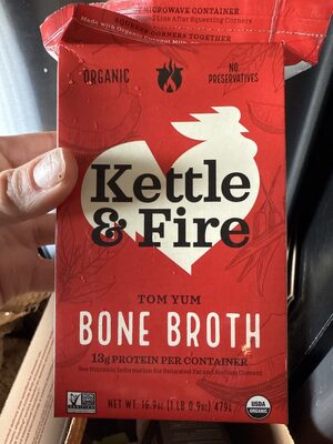 Tom Yum Chicken Bone Broth, Tom Yum Chicken