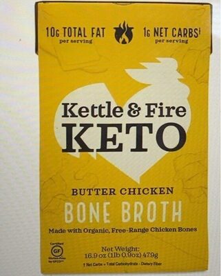 Butter Chicken Keto Bone Broth, Butter Chicken