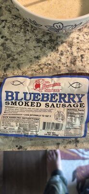 Blueberry Smoked Sausage, Blueberry