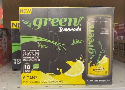 Lemonade Flavored Sparkling Beverage, Lemonade
