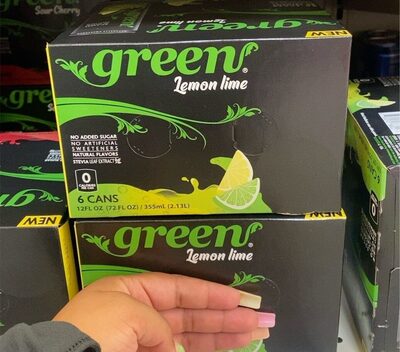 Lemon Lime Flavored Sparkling Beverage, Lemon Lime