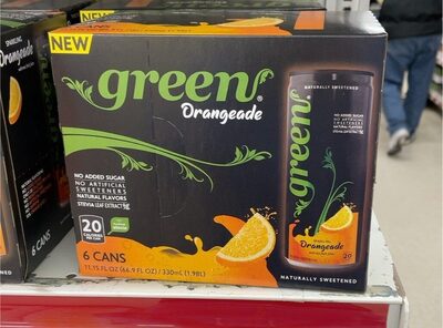 Orangeade Flavored Sparkling Beverage, Orangeade