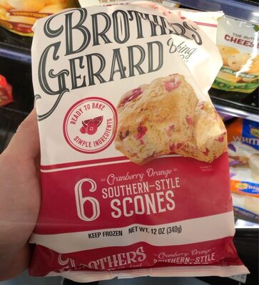 Cranberry Orange Southern-Style Scones, Cranberry Orange