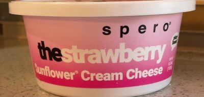 Strawberry Sunflower Cream Cheese, Strawberry