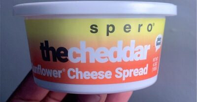 Cheddar Sunflower Cheese Spread, Cheddar