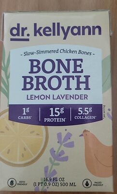 Lemon Lavender Bone Broth, Lemon Lavender