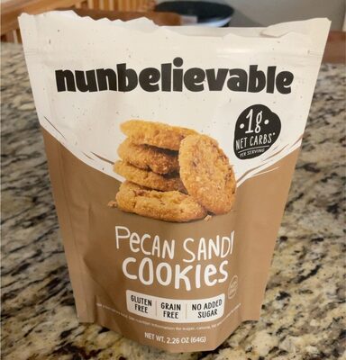 Pecan Sandy Cookies, Pecan