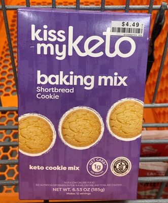 Shortbread Keto Baking Mix Cookie, Shortbread