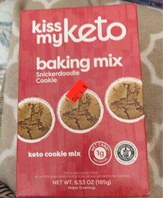 Snickerdoodle Cookie Keto Baking Mix, Snickerdoodle