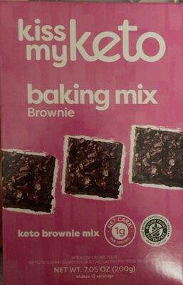 Chocolate Brownie Keto Baking Mix, Chocolate Brownie