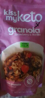 Strawberry & Vanilla Granola, Strawberry & Vanilla