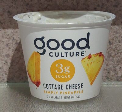 Simply Pineapple Cottage Cheese, Simply Pineapple