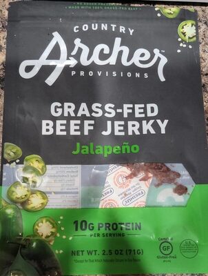Jalapeo Grass-Fed Beef Jerky, Jalapeo