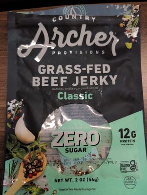 Classic Grass-Fed Beef Jerky, Classic