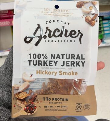 Hickory Smoke Turkey Jerky, Hickory Smoke