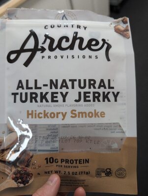 Hickory Smoke Turkey Jerky, Hickory Smoke