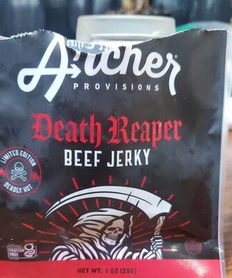 Death Reaper Beef Jerky, Death Reaper