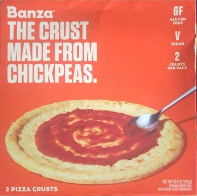 Banza Pizza Crust, 2 Count, 13.4 Oz