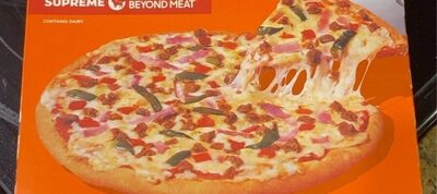 The Supreme Pizza Made From Chickpeas., Supreme