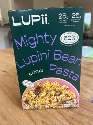 Mighty Lupini Bean Rotini Pasta