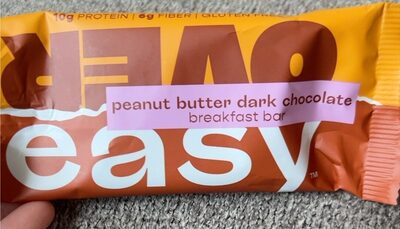 Peanut Butter Dark Chocolate Breakfast Bar, Peanut Butter; Dark Chocolate