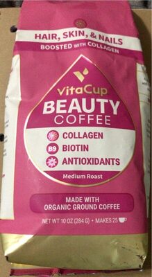 Medium Roast Beauty Organic Ground Coffee, Medium Roast