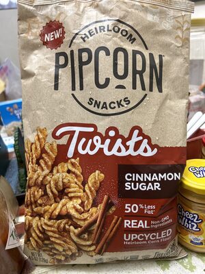 Twists Cinnamon Sugar Heirloom Snacks, Cinnamon; Sugar