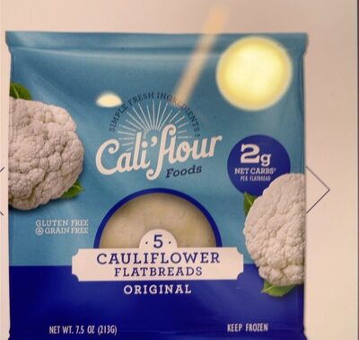 Original Cauliflower Flatbreads, Original
