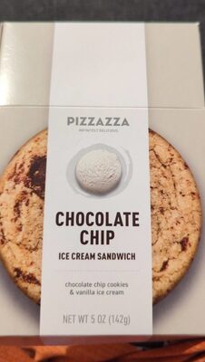 Chocolate Chip Cookies & Vanilla Ice Cream Sandwich, Chocolate Chip