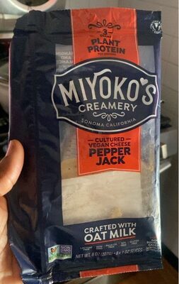 Pepper Jack Cultured Vegan Cheese Slices, Pepper Jack