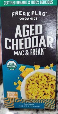 Aged Cheddar Mac & Freak Cheese, Aged Cheddar
