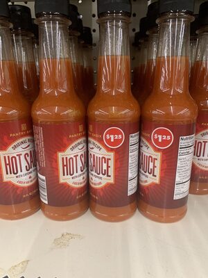 Original Recipe Hot Sauce With Cayenne Peppers, Original Recipe
