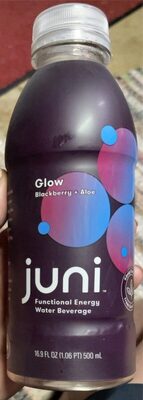 Blackberry + Aloe Glow Functional Energy Water Beverage, Blackberry + Aloe