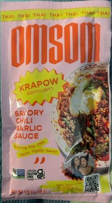 Krapow Savory Chili Garlic Sauce, Krapow