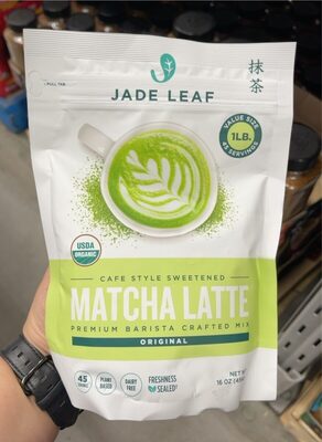Original Cafe Style Sweetened Matcha Latte Premium Barista Crafted Mix, Original