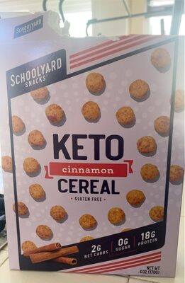 Cinnamon Keto Cereal, Cinnamon