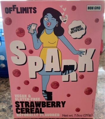 Strawberry Flavored Spark Cereal, Strawberry Spark