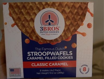 Classic Caramel Stroopwafels Caramel Filled Cookies, Classic Caramel