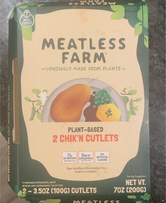 Plant-Based 2 Chik'N Cutlets